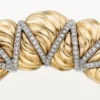 Cartier Libre Tressage-armbånd, diamanter Cartier Libre Tressage-armbånd, diamanter
