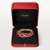 Cartier Libre Tressage-armbånd, koral Cartier Libre Tressage-armbånd, koral