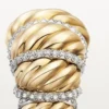Cartier Libre Tressage-ring, diamanter Cartier Libre Tressage-ring, diamanter