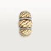 Cartier Libre Tressage-ring, diamanter Cartier Libre Tressage-ring, diamanter