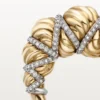 Cartier Libre Tressage-ring, diamanter Cartier Libre Tressage-ring, diamanter