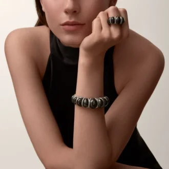 Cartier Libre Tressage-ring, Metaquartzite, diamanter