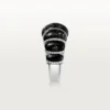 Cartier Libre Tressage-ring, Metaquartzite, diamanter Cartier Libre Tressage-ring, Metaquartzite, diamanter