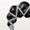 Cartier Libre Tressage-ring, Metaquartzite, diamanter Cartier Libre Tressage-ring, Metaquartzite, diamanter