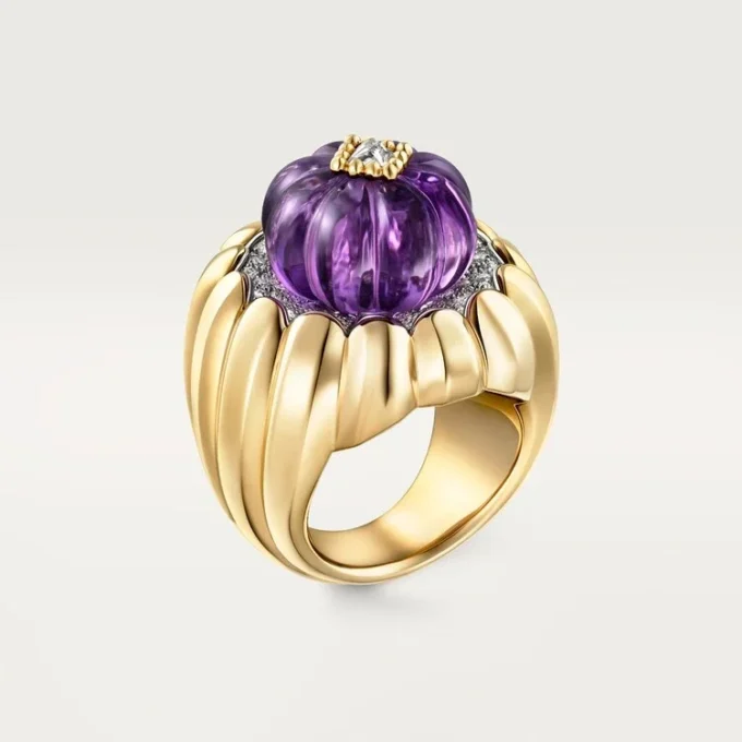 Cartier Libre Tuttitutti-ring, ametyst, diamanter Cartier Libre Tuttitutti-ring, ametyst, diamanter