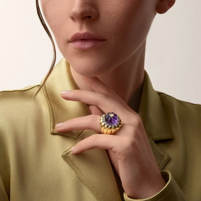 Cartier Libre Tuttitutti-ring, ametyst, diamanter Cartier Libre Tuttitutti-ring, ametyst, diamanter