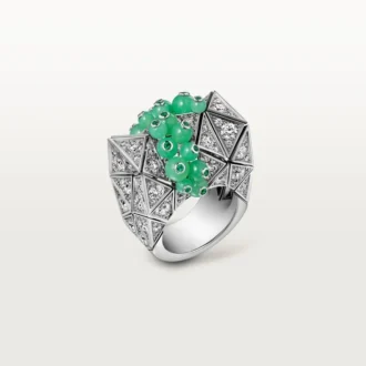 Cartier Libre Tuttitutti-ring, krysopras