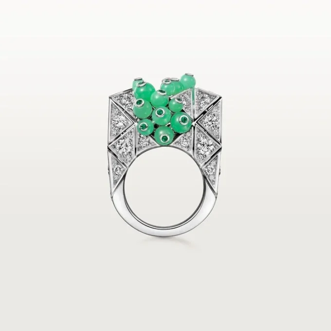 Cartier Libre Tuttitutti-ring, krysopras Cartier Libre Tuttitutti-ring, krysopras