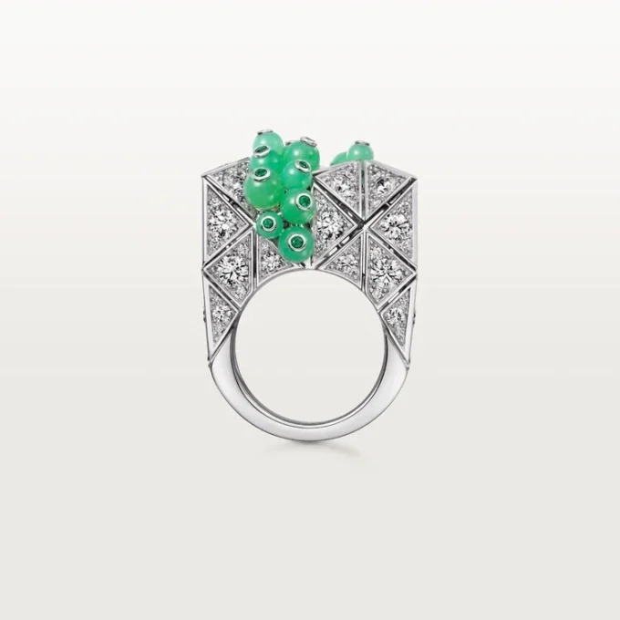 Cartier Libre Tuttitutti-ring, krysopras Cartier Libre Tuttitutti-ring, krysopras