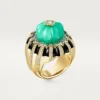 Cartier Libre Tuttitutti-ring, krysopras, diamanter Cartier Libre Tuttitutti-ring, krysopras, diamanter