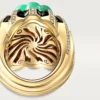 Cartier Libre Tuttitutti-ring, krysopras, diamanter Cartier Libre Tuttitutti-ring, krysopras, diamanter