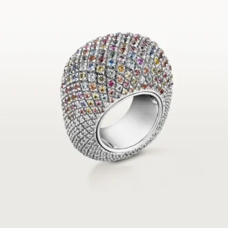 Cartier Libre Tuttitutti-ring, Umba-safirer, diamanter