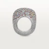 Cartier Libre Tuttitutti-ring, Umba-safirer, diamanter Cartier Libre Tuttitutti-ring, Umba-safirer, diamanter