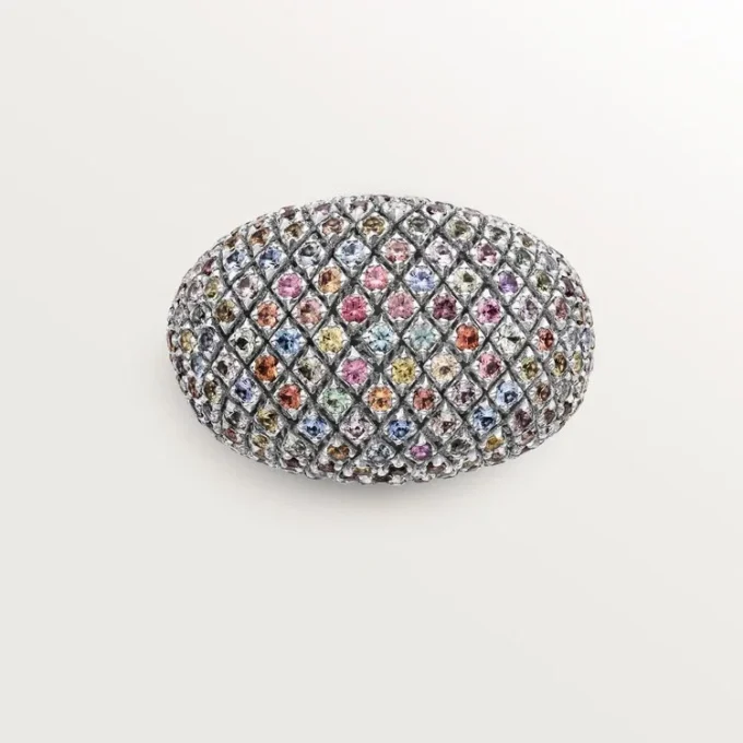 Cartier Libre Tuttitutti-ring, Umba-safirer, diamanter Cartier Libre Tuttitutti-ring, Umba-safirer, diamanter