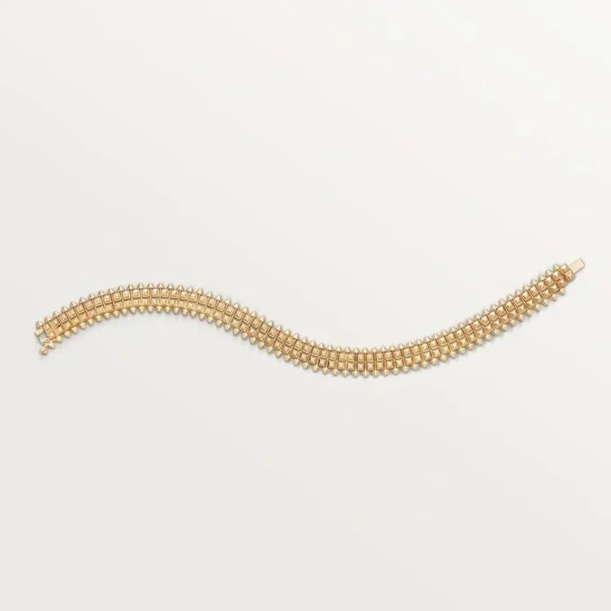 Clash De Cartier armbånd, fleksibelt, dobbeltradet Clash De Cartier armbånd, fleksibelt, dobbeltradet