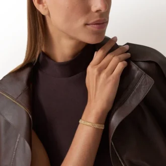Clash De Cartier armbånd, fleksibelt, dobbeltradet Clash De Cartier armbånd, fleksibelt, dobbeltradet