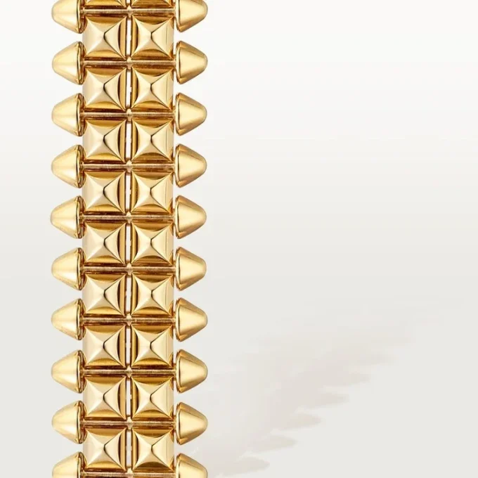 Clash De Cartier armbånd, fleksibelt, dobbeltradet Clash De Cartier armbånd, fleksibelt, dobbeltradet