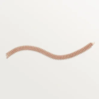 Clash De Cartier armbånd, fleksibelt, dobbeltradet, pavé Clash De Cartier armbånd, fleksibelt, dobbeltradet, pavé