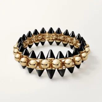 Clash De Cartier-armbånd, fleksibelt, ekstra stort model, onyx Clash De Cartier-armbånd, fleksibelt, ekstra stort model, onyx