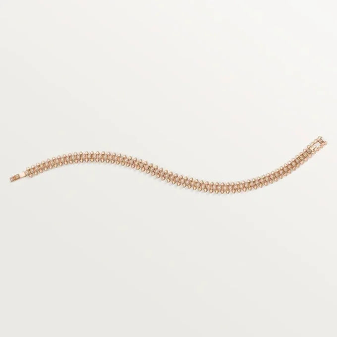 Clash De Cartier armbånd, fleksibelt, lille model, pavé Clash De Cartier armbånd, fleksibelt, lille model, pavé