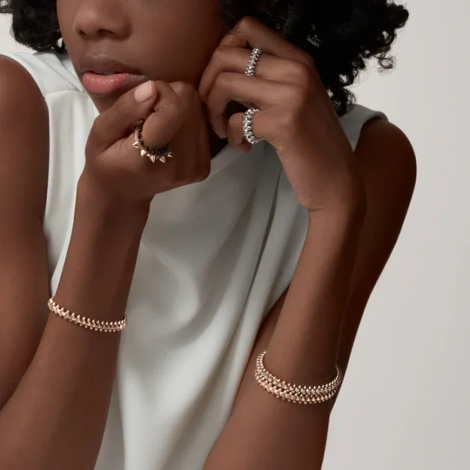 Clash De Cartier-armbånd, fleksibelt, mellemstort Clash De Cartier-armbånd, fleksibelt, mellemstort