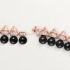 Clash De Cartier-armbånd, fleksibelt, onyx, ekstra stort model, diamanter Clash De Cartier-armbånd, fleksibelt, onyx, ekstra stort model, diamanter