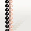 Clash De Cartier-armbånd, fleksibelt, onyx, ekstra stort model, diamanter Clash De Cartier-armbånd, fleksibelt, onyx, ekstra stort model, diamanter