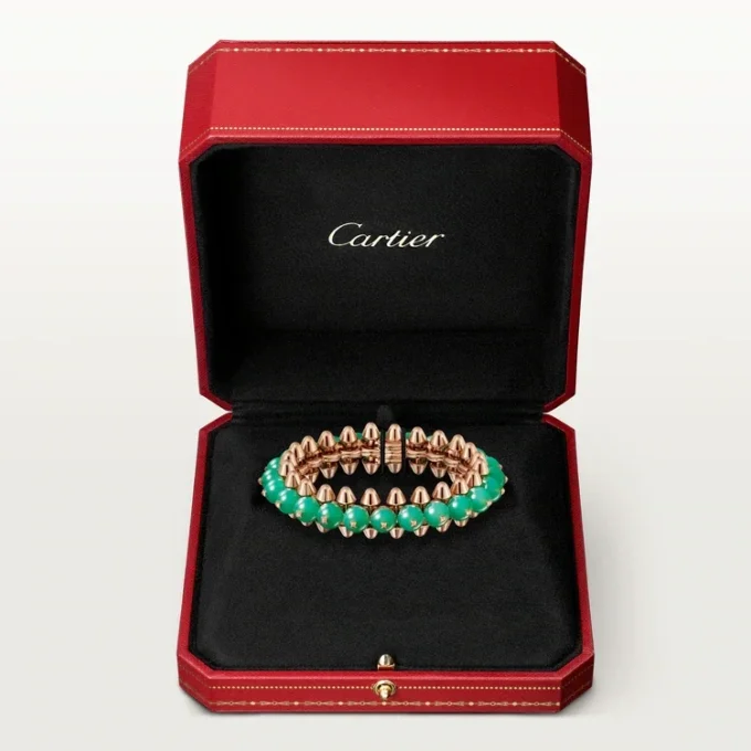 Clash De Cartier-armbånd, krysopras, ekstra stor model Clash De Cartier-armbånd, krysopras, ekstra stor model