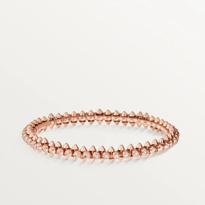 Clash De Cartier-armbånd, mellemstor model, diamanter Clash De Cartier-armbånd, mellemstor model, diamanter