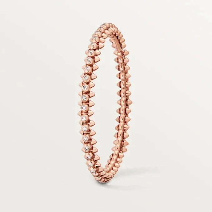 Clash De Cartier-armbånd, mellemstor model, diamanter Clash De Cartier-armbånd, mellemstor model, diamanter