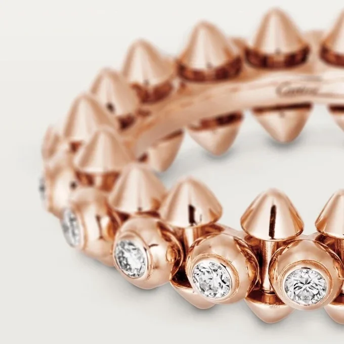 Clash De Cartier – Diamantring i rosaguld | Cartier Us Clash De Cartier – Diamantring i rosaguld | Cartier Us