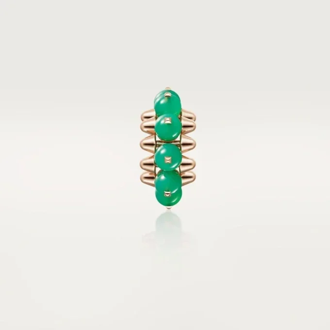 Clash De Cartier enkeltørering, krysopras, ekstra stor model Clash De Cartier enkeltørering, krysopras, ekstra stor model