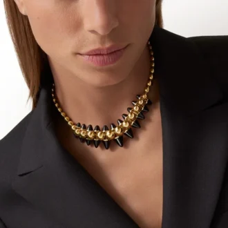 Clash De Cartier halskæde, fleksibel, ekstra stor model, onyx Clash De Cartier halskæde, fleksibel, ekstra stor model, onyx