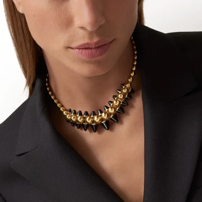 Clash De Cartier halskæde, fleksibel, ekstra stor model, onyx Clash De Cartier halskæde, fleksibel, ekstra stor model, onyx