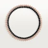 Clash De Cartier halskæde, fleksibel, onyx, ekstra stor model, diamanter Clash De Cartier halskæde, fleksibel, onyx, ekstra stor model, diamanter