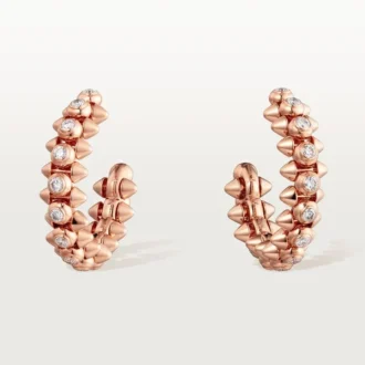 Clash De Cartier øreringe Diamanter – Rosaguld, Diamanter – Cartier