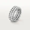 Clash De Cartier-ring, dobbeltradet Clash De Cartier-ring, dobbeltradet