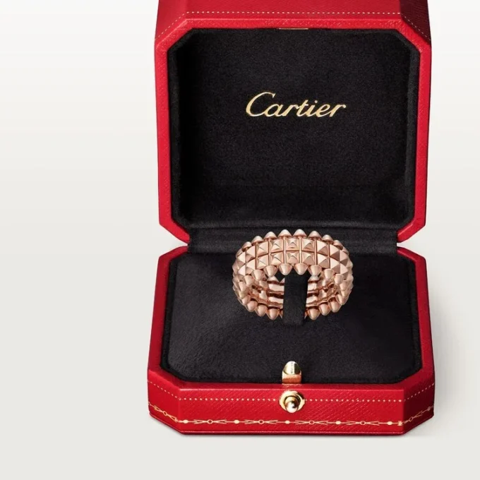 Clash De Cartier-ring, dobbeltradet Clash De Cartier-ring, dobbeltradet