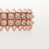 Clash De Cartier-ring, dobbeltradet, pavé Clash De Cartier-ring, dobbeltradet, pavé