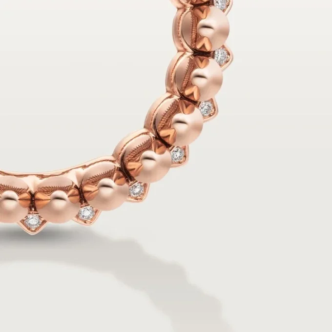 Clash De Cartier-ring, dobbeltradet, pavé Clash De Cartier-ring, dobbeltradet, pavé