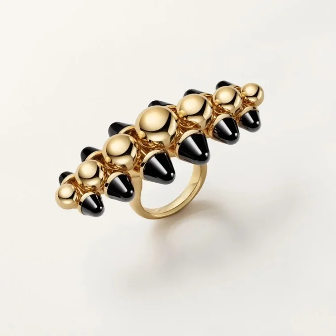 Clash De Cartier-ring, ekstra stor model, onyx Clash De Cartier-ring, ekstra stor model, onyx