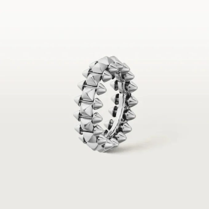 Clash De Cartier-ring – hvidguld, mellemstor model | Cartier Us Clash De Cartier-ring – hvidguld, mellemstor model | Cartier Us
