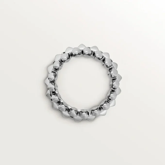 Clash De Cartier-ring – hvidguld, mellemstor model | Cartier Us Clash De Cartier-ring – hvidguld, mellemstor model | Cartier Us