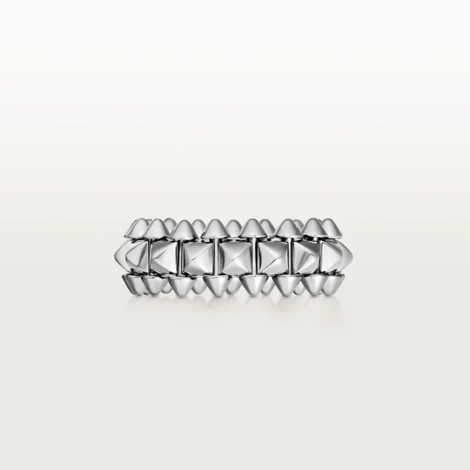 Clash De Cartier-ring – hvidguld, mellemstor model | Cartier Us Clash De Cartier-ring – hvidguld, mellemstor model | Cartier Us