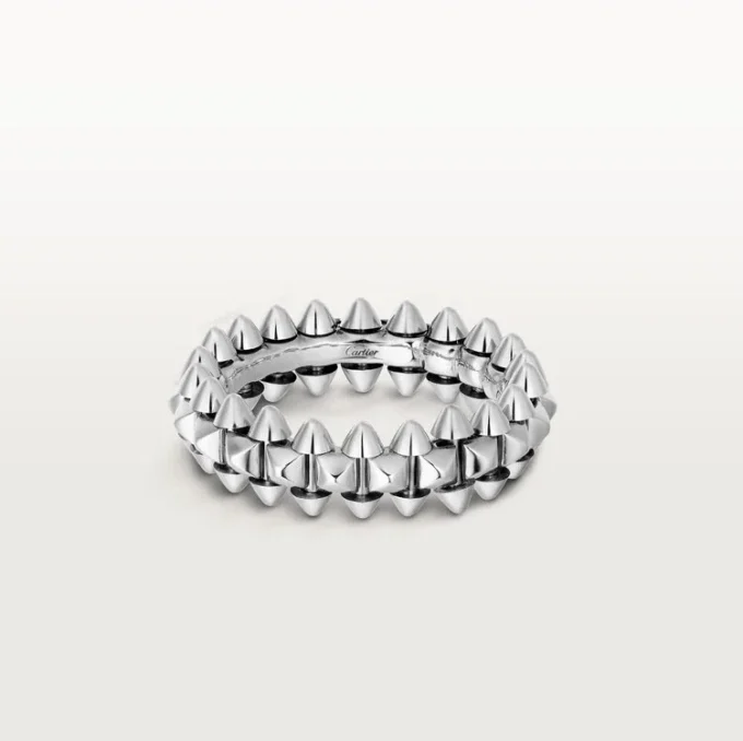 Clash De Cartier-ring, lille model – hvidguld – Cartier Clash De Cartier-ring, lille model – hvidguld – Cartier