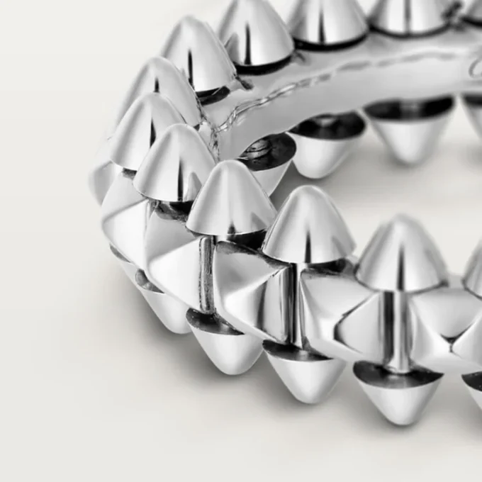 Clash De Cartier-ring, lille model – hvidguld – Cartier Clash De Cartier-ring, lille model – hvidguld – Cartier