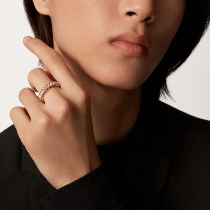 Clash De Cartier-ring, lille model, pavé Clash De Cartier-ring, lille model, pavé