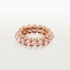 Clash De Cartier-ring, lyserød chalcedon Clash De Cartier-ring, lyserød chalcedon