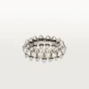 Clash De Cartier-ring, mellemstørrelse – hvidguld – Cartier Clash De Cartier-ring, mellemstørrelse – hvidguld – Cartier
