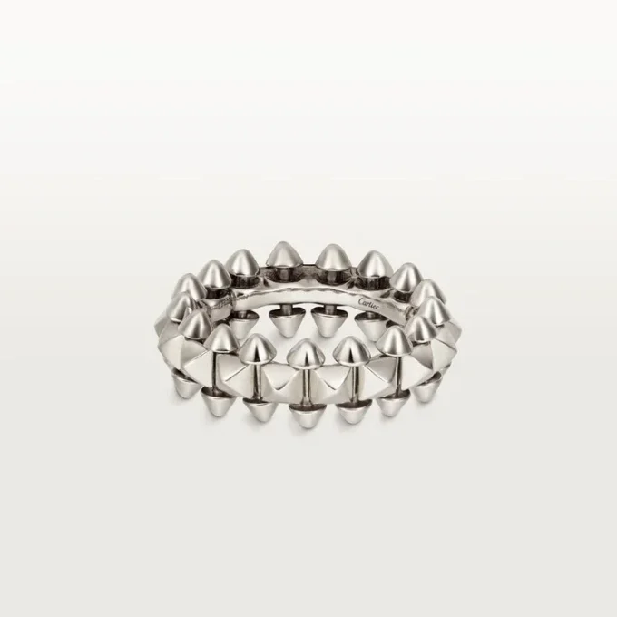 Clash De Cartier-ring, mellemstørrelse – hvidguld – Cartier Clash De Cartier-ring, mellemstørrelse – hvidguld – Cartier